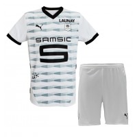 Camiseta Stade Rennais Segunda Equipación Replica 2024-25 para niños mangas cortas (+ Pantalones cortos)